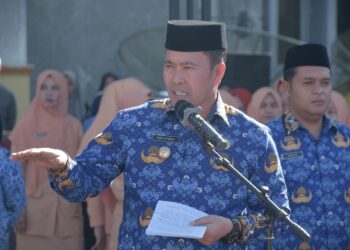Pj Bupati Bener Meriah Pimpin Apel HKN