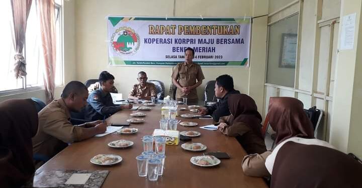 Korpri Bener Meriah Gagas Pembentukan Koperasi Korpri Maju Bersama