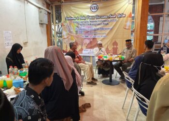 IJTI Korda Lhokseumawe Raya Santuni 50 Anak Yatim Piatu