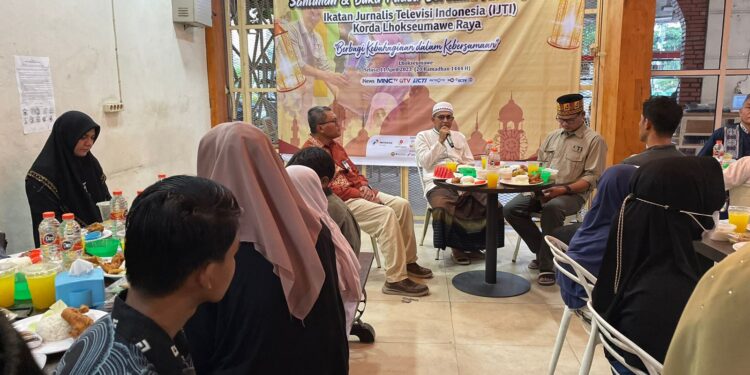 IJTI Korda Lhokseumawe Raya Santuni 50 Anak Yatim Piatu