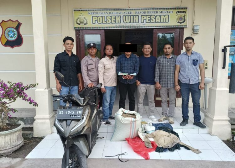 Tak Sampai 24 Jam, Satreskrim Dan Polsek Wih Pesam Tangkap Pelaku Pencurian Biji Kopi 