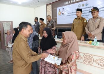 Penyaluran Perdana Simpan Pinjam, Pj. Bupati : Mempercepat Perekonomian di Kampung