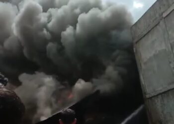 Kebakaran Rumah di kampung Gele Pulo Bintang