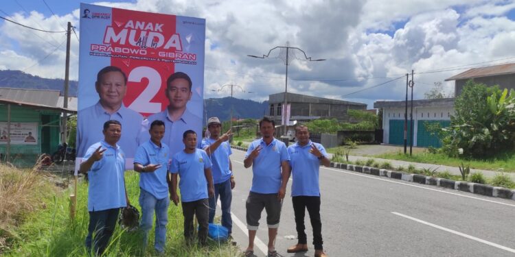 1500 Baliho GibranKu Dipasang di Kampung Halaman Ke-2 Jokowi di Bener Meriah