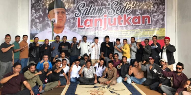 KPA dan Pangda 14 Kecamatan Menunjukkan Dukungan Shabela Abubakar dan Eka Saputra