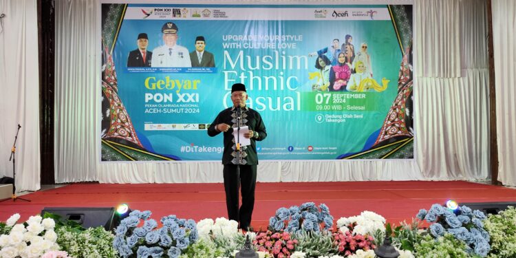 Pj.Bupati Aceh Tengah Subhandhy Apresiasi Kegiatan Muslim Ethnic Casual,