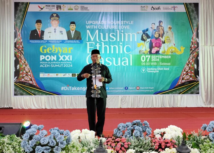 Pj.Bupati Aceh Tengah Subhandhy Apresiasi Kegiatan Muslim Ethnic Casual,