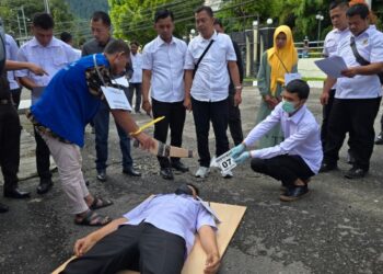 Gelar Rekonstruksi Kasus Pembunuhan di Desa Remesen, 24 Adegan Diperagakan