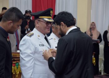 Tagore Abu Bakar dan Armia Resmi Dilantik sebagai Bupati dan Wakil Bupati Bener Meriah Periode 2025-2030