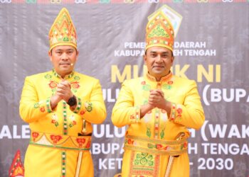 Prosesi Adat Gayo “Munik Ni Reje” Bupati & Wakil Terpilih  Aceh Tengah Periode 2025-2030