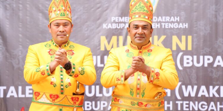 Prosesi Adat Gayo “Munik Ni Reje” Bupati & Wakil Terpilih  Aceh Tengah Periode 2025-2030