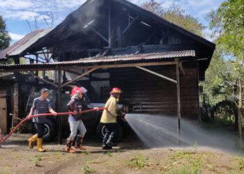 Kebakaran Hanguskan Rumah Kayu di Dusun Pediwi, Aceh Tengah