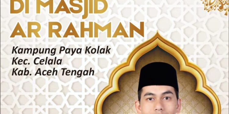 Bardan Sahidi Jadi Khatib Idul Adha di Paya Kolak Celala
