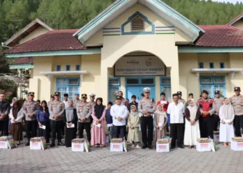 Polres Aceh Tengah Berikan Bantuan Sosial untuk Anak Yatim/Piatu di Panti Asuhan Yayasan Noordeen