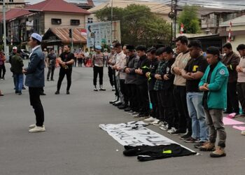 Massa Aksi di Takengon Gelar Shalat Gaib untuk Korban Demo Jakarta, Tuntut Pengadilan Terbuka untuk Oknum Polisi