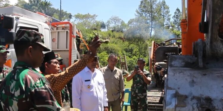 Percepat Pemerataan Kesejahteraan Masyarakat, Kodim 0106/Aceh Tengah Gelar TMMD di Kampung Kute Riem Linge
