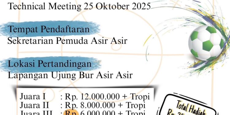 Pendaftaran Turnamen Futsal Semi Open Asir-Asir Cup IV di Takengon Masih Dibuka