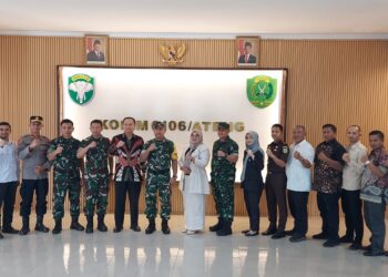 Dandim 0106/Aceh Tengah Sambut Kehadiran Tim Wasev Mabes TNI
