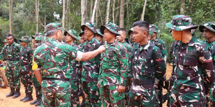 Tim Wasev TNI Kunjungi Lokasi Pelaksanaan TMMD ke-126 di Aceh Tengah