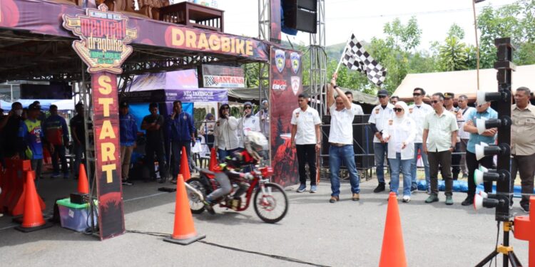 Event Meutuah Drag Bike Trophy Kapolres Aceh Tengah Diikuti 500 Starter