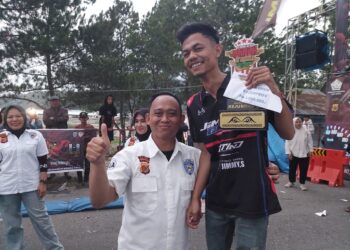 Meutuah Drag Bike Trophy Kapolres Aceh Tengah Sukses Digelar