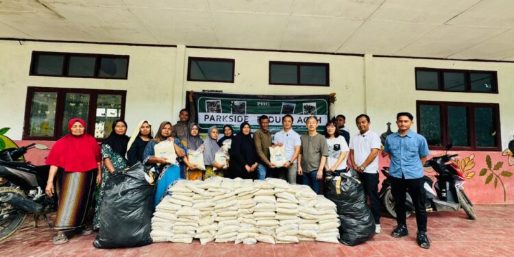 Parkside Peduli Salurkan Bantuan Untuk Korban Banjir Bandang dan Longsor di Aceh Tengah