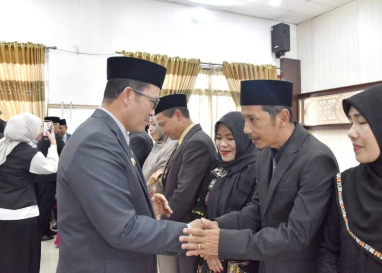 Pejabat Eselon II Pemkab Aceh Tengah Dilantik, Pijas Visara Jadi Kadis PUPR Definitif 