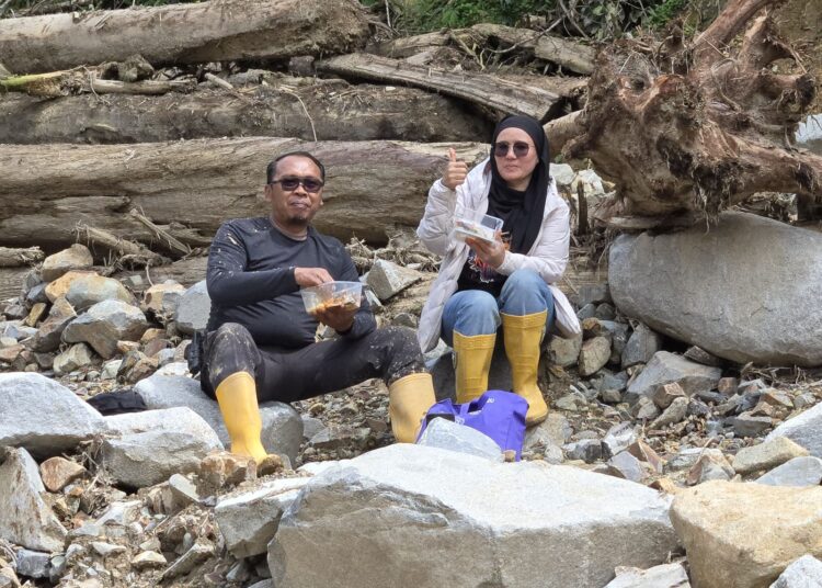 Fitriana Mugie Menembus Batas Bahaya Demi Korban Bencana