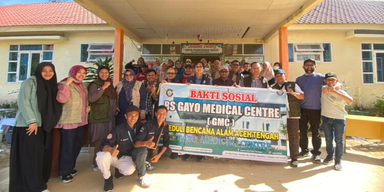 RS GMC Takengon Kerahkan Dokter Spesialis, Beri Pengobatan Gratis bagi Korban Bencana di Rusip Antara
