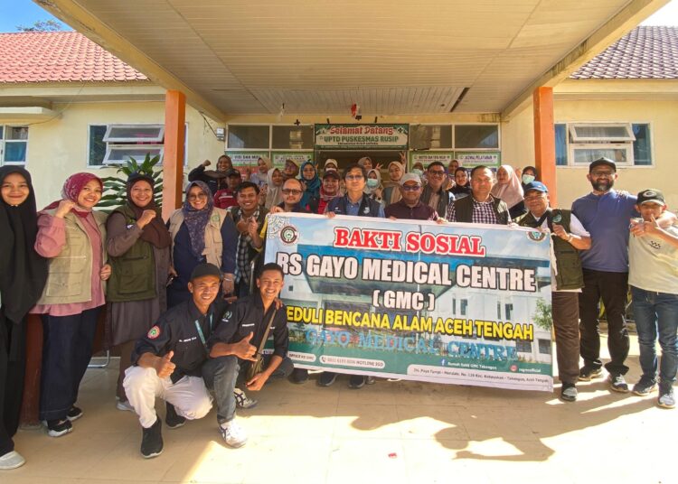 RS GMC Takengon Kerahkan Dokter Spesialis, Beri Pengobatan Gratis bagi Korban Bencana di Rusip Antara