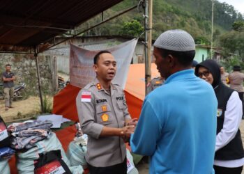 Tak Kenal Lelah, Kapolres Aceh Tengah Kembali Salurkan Bantuan untuk Korban Bencana