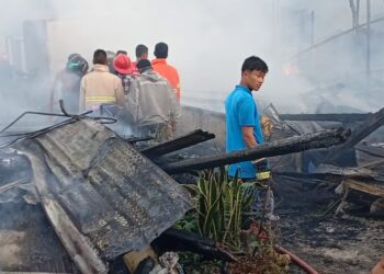 Setelah Didata Ulang, Lima Rumah Rusak Berat dalam Musibah Kebakaran di Kampung Bukit Kebayakan