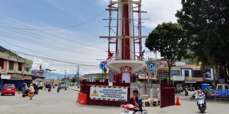 Bencana Jadi Alasan, Proyek Dana Promosi PT Bank Aceh untuk Renovasi Tugu dan Gapura di Aceh Tengah Mangkrak