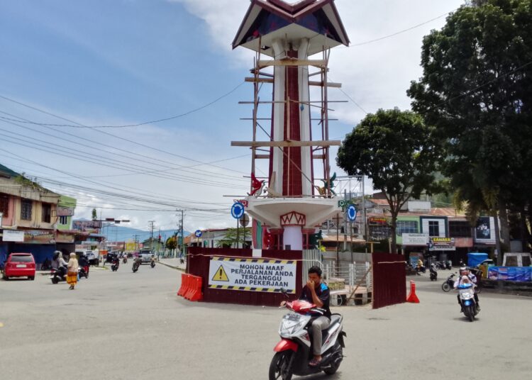 Bencana Jadi Alasan, Proyek Dana Promosi PT Bank Aceh untuk Renovasi Tugu dan Gapura di Aceh Tengah Mangkrak