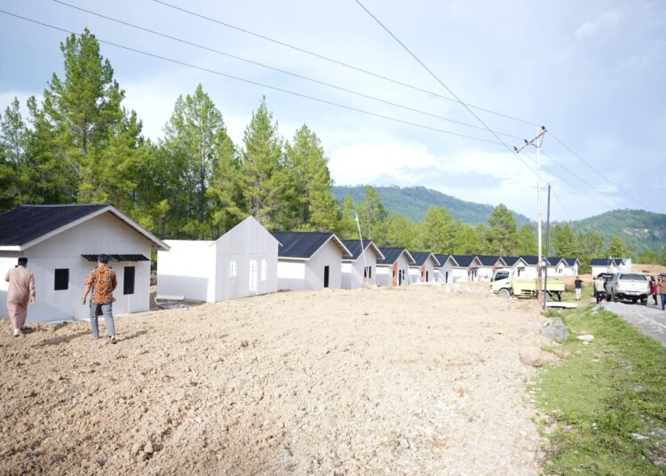 Huntara Tahap II mulai Dibangun, Bupati Haili : 34 Huntara Akan Dibangun Di Kala Segi