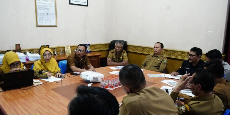 Persiapkan Pelantikan PPPK Paruh Waktu, Sekda Mursyid Adakan Rapat Teknis