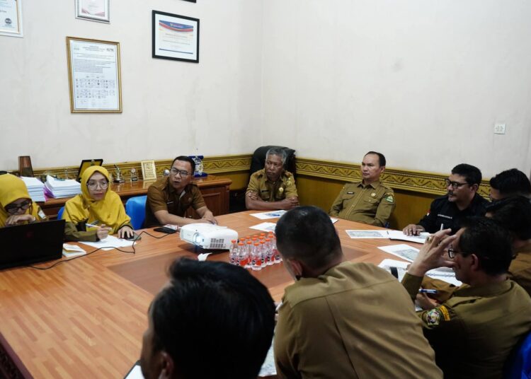 Persiapkan Pelantikan PPPK Paruh Waktu, Sekda Mursyid Adakan Rapat Teknis