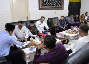 Tindak Lanjuti Arahan Dirut PT THL, Bupati Haili Yoga Percepat Permukiman Warga Terdampak Bencana