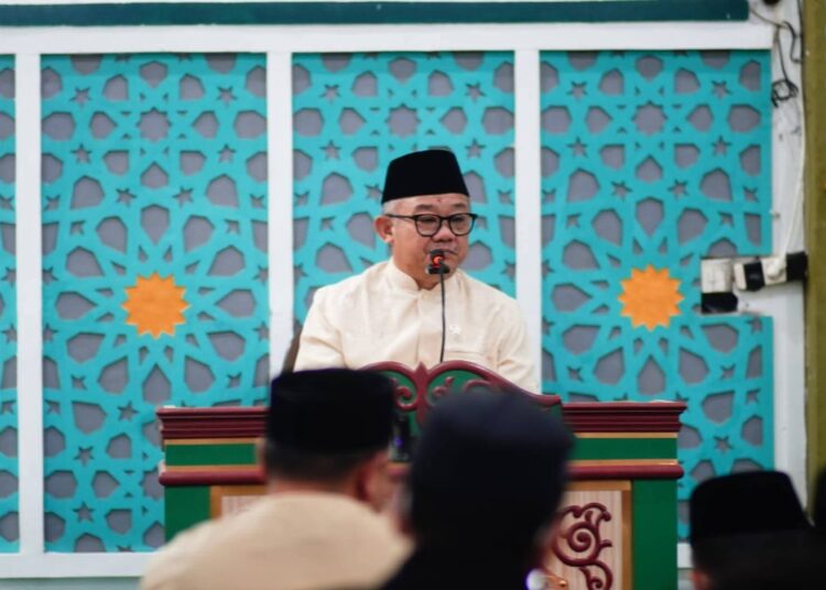 Hadir di Aceh Tengah, Menteri Pendidikan Dasar dan Menengah Menjadi Penceramah Tausyiah Subuh di Masjid Agung Ruhama Takengon