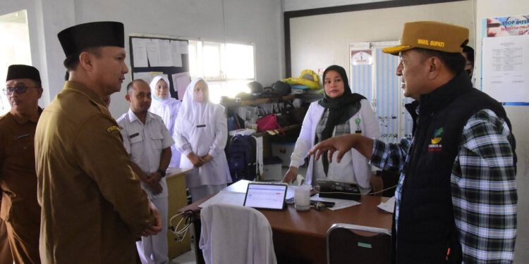 Wabup Muchsin Sidak RSUD Datu Beru, Pastikan Pelayanan Kesehatan Berjalan Lancar