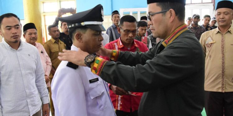 Bupati Haili Yoga Lantik Reje Kala Segi 