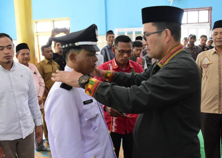 Bupati Haili Yoga Lantik Reje Kala Segi 