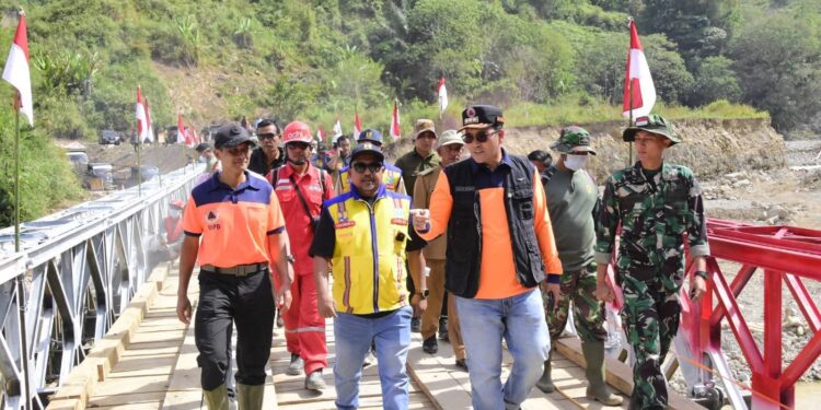 Jembatan Bailey Totor Pelang Rampung, Akses Rusip Antara–Silih Nara Pulih, Ekonomi 16 Desa Kembali Bergerak