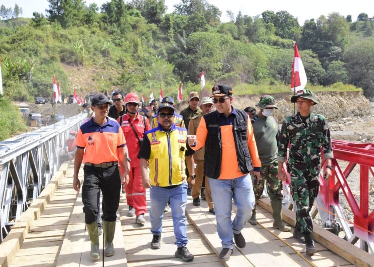 Jembatan Bailey Totor Pelang Rampung, Akses Rusip Antara–Silih Nara Pulih, Ekonomi 16 Desa Kembali Bergerak