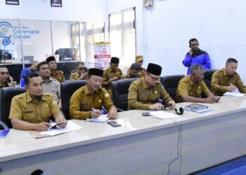 Sekda Aceh Tengah Ikuti Rakor Penyediaan Lahan Huntara dan Huntap