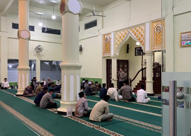 Da’i Kamtibmas di Masjid Al Amin, Satbinmas Polres Aceh Tengah Ajak Jaga Keamanan dan Tingkatkan Ibadah