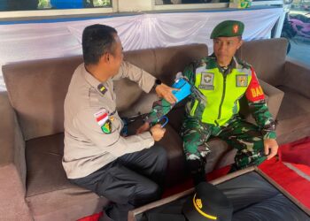 Sidokkes Polres Aceh Tengah Cek Kesehatan Personel Pos PAM dan Pos Yan Ops Ketupat Seulawah 2026