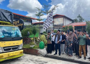 Dilepas Bupati Haili Yoga, Kopepi Ketiara Eskpor Kopi Arabika Gayo Sebanyak 19,2 Ton ke Inggris