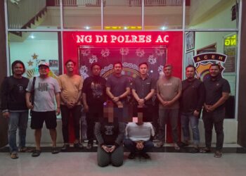 Dua Buronan Polresta Pekanbaru Dibekuk Satreskrim Polres Aceh Tengah 