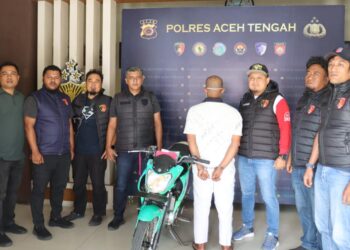 Satreskrim Polres Aceh Tengah Bekuk Terduga Pelaku Curanmor